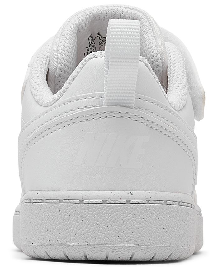 Nike Toddler Court Borough Low Recraft Adjustable Strap Casual Sneakers ...