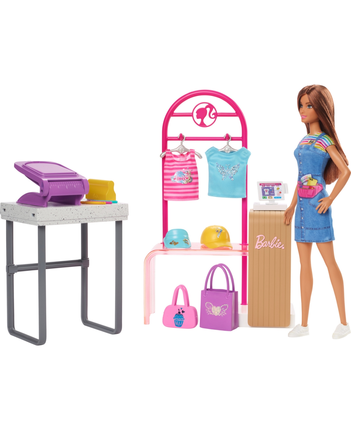 Barbie Make And Sell Boutique Playset In Multi-color