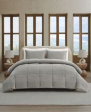   Basics Ultra-Soft Lightweight Microfiber Reversible  Comforter 3-Piece Bedding Set, King, Gray Medallion : Home & Kitchen