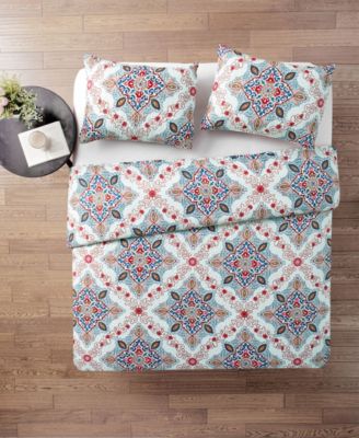 Wyndham Medallion 3-Pc. Quilt, King