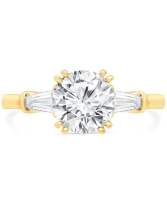 Badgley Mischka Certified Lab Grown Diamond Engagement Ring (2-1/2 ct. t.w.) in 14k Gold