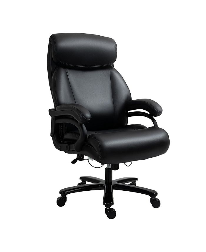 Vinsetto Big and Tall Executive Office Chair 396lbs with Wide Seat, Home High Back PU Leather