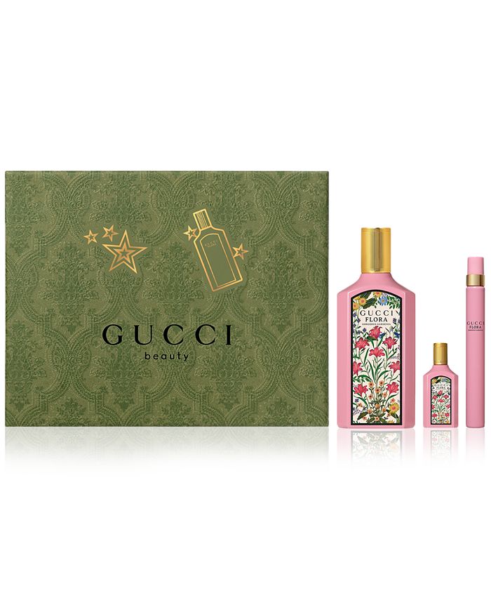 Gucci 3-Pc. Flora Gorgeous Gardenia Eau de Parfum Gift Set - Macy's