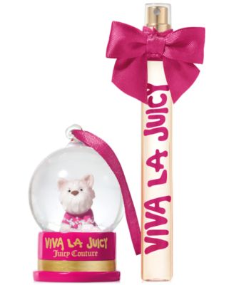 Juicy Couture 2-Pc. Viva La Juicy Holiday Ornament Gift Set - Macy's