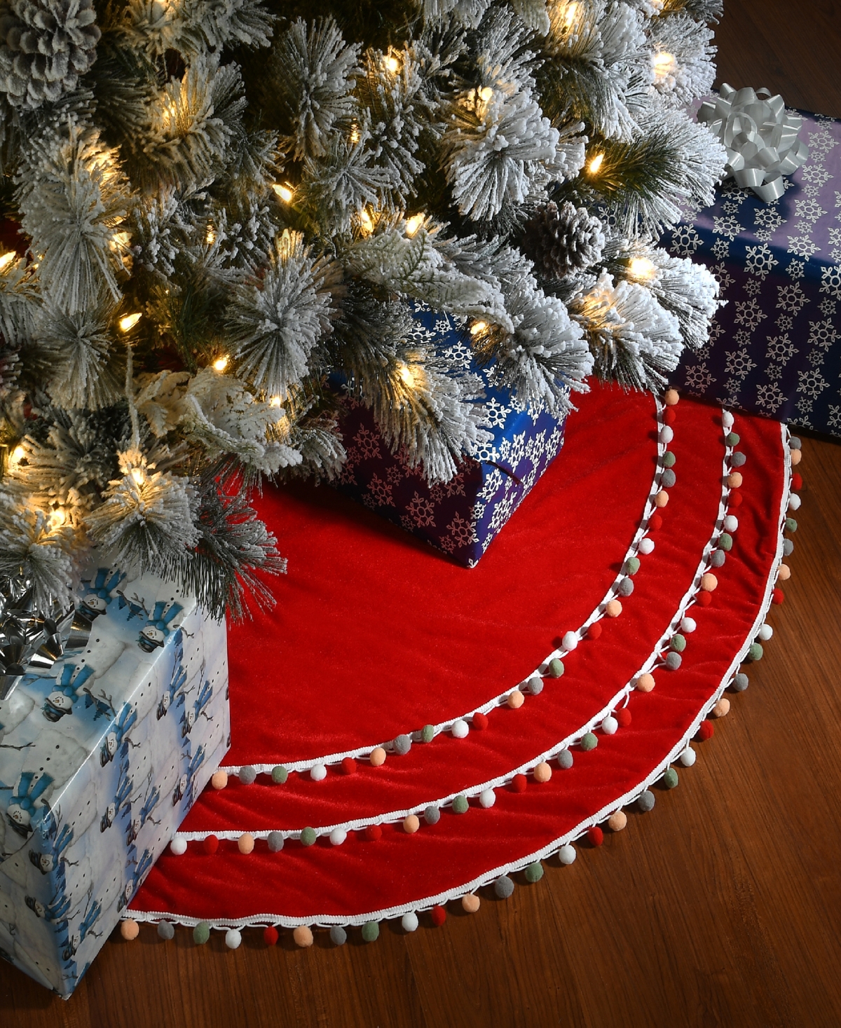 National Tree Company General Store Collection Velvet Tree Skirt