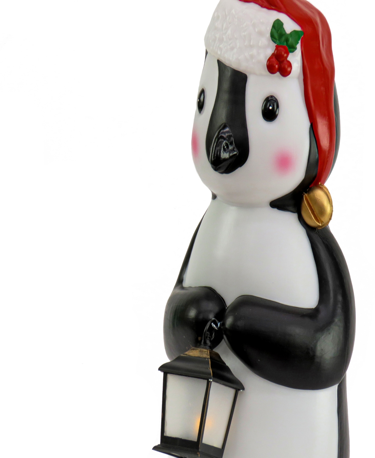 Shop National Tree Company 23" Vintage-like Styled Blow Mold Penguin In Black