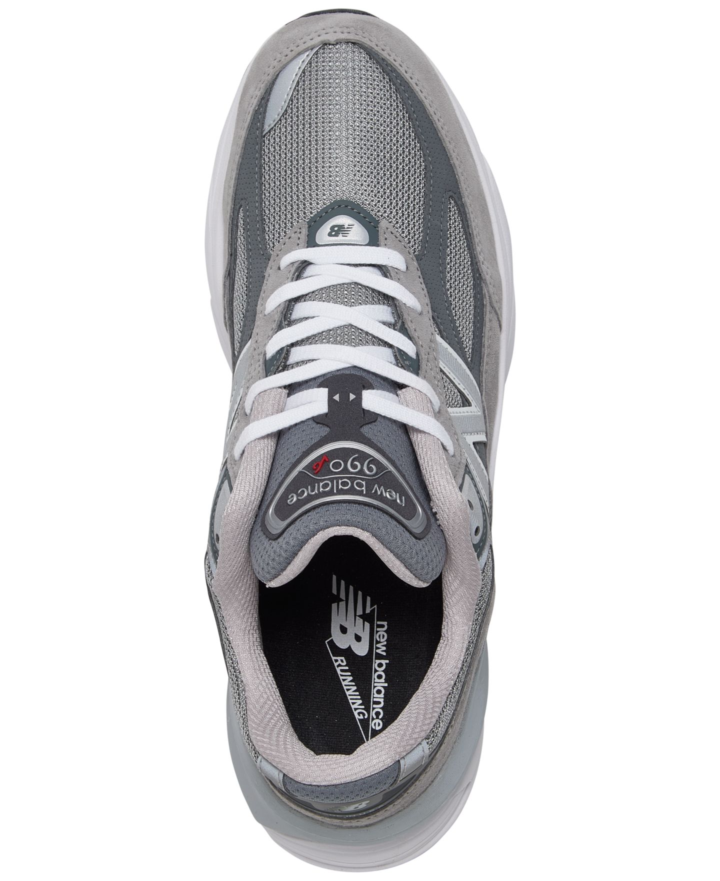 Мужские кроссовки New Balance 990 V6 Running, цвет: Холодный серый — фото 4