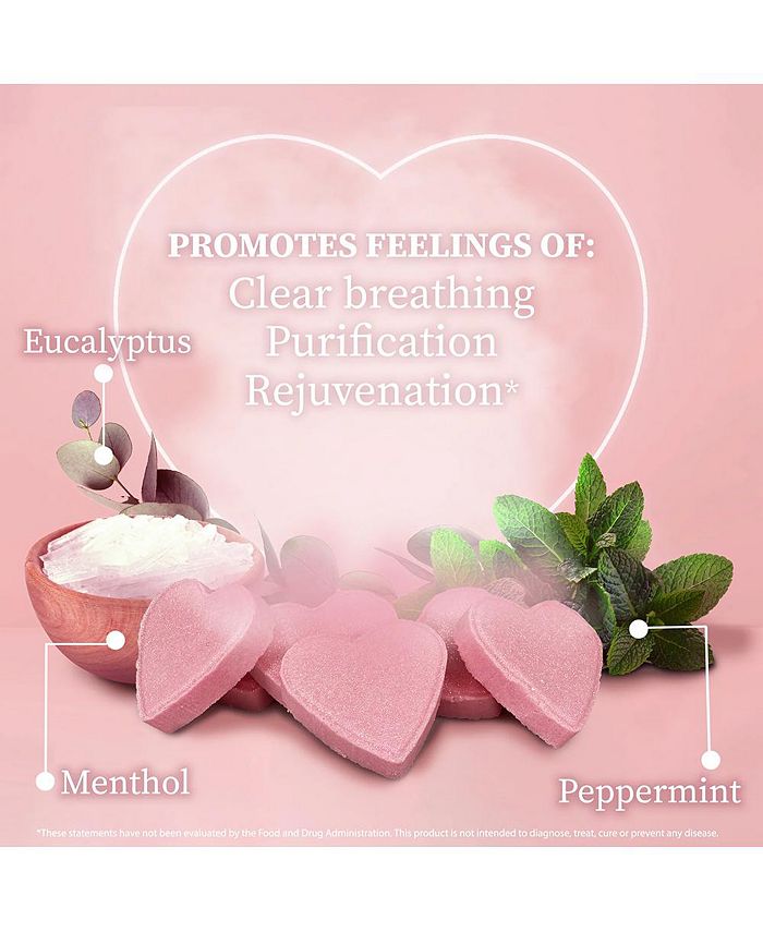 PurelifeBiotics Aromatherapy Shower Steamers, 100 Pure Essential Oils, All Natural, USA Made