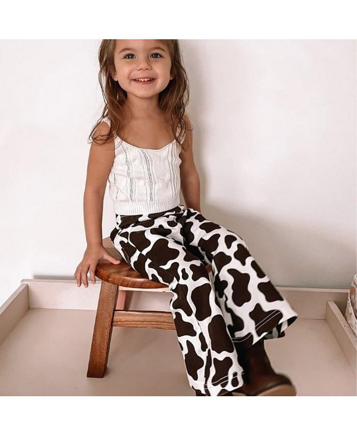 Bailey's Blossoms Toddler Girl Landry Boho Denim Bell Bottoms Macy's