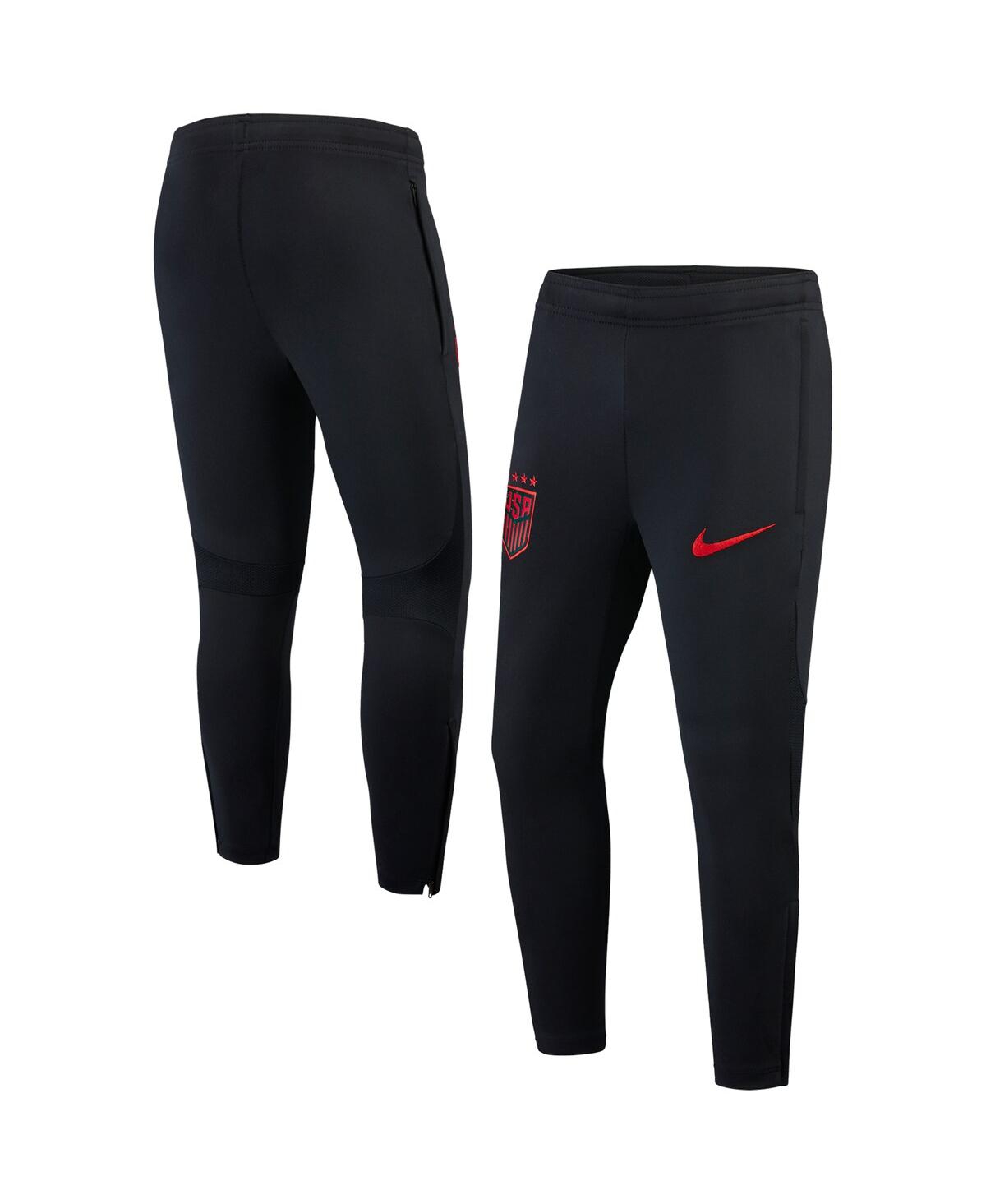Nike Big Boys  Black Uswnt 2023 Academy Pro Performance Pants In Black