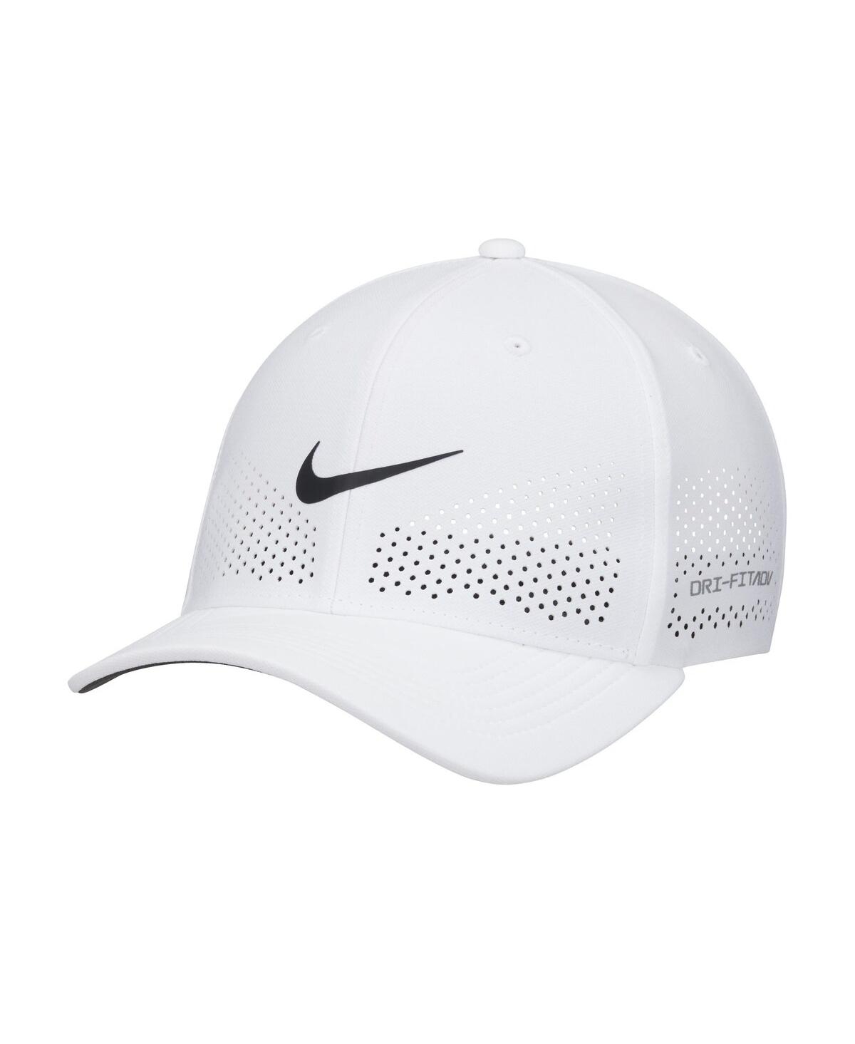 Nike Men's And Women's  Rise Performance Flex Hat In White