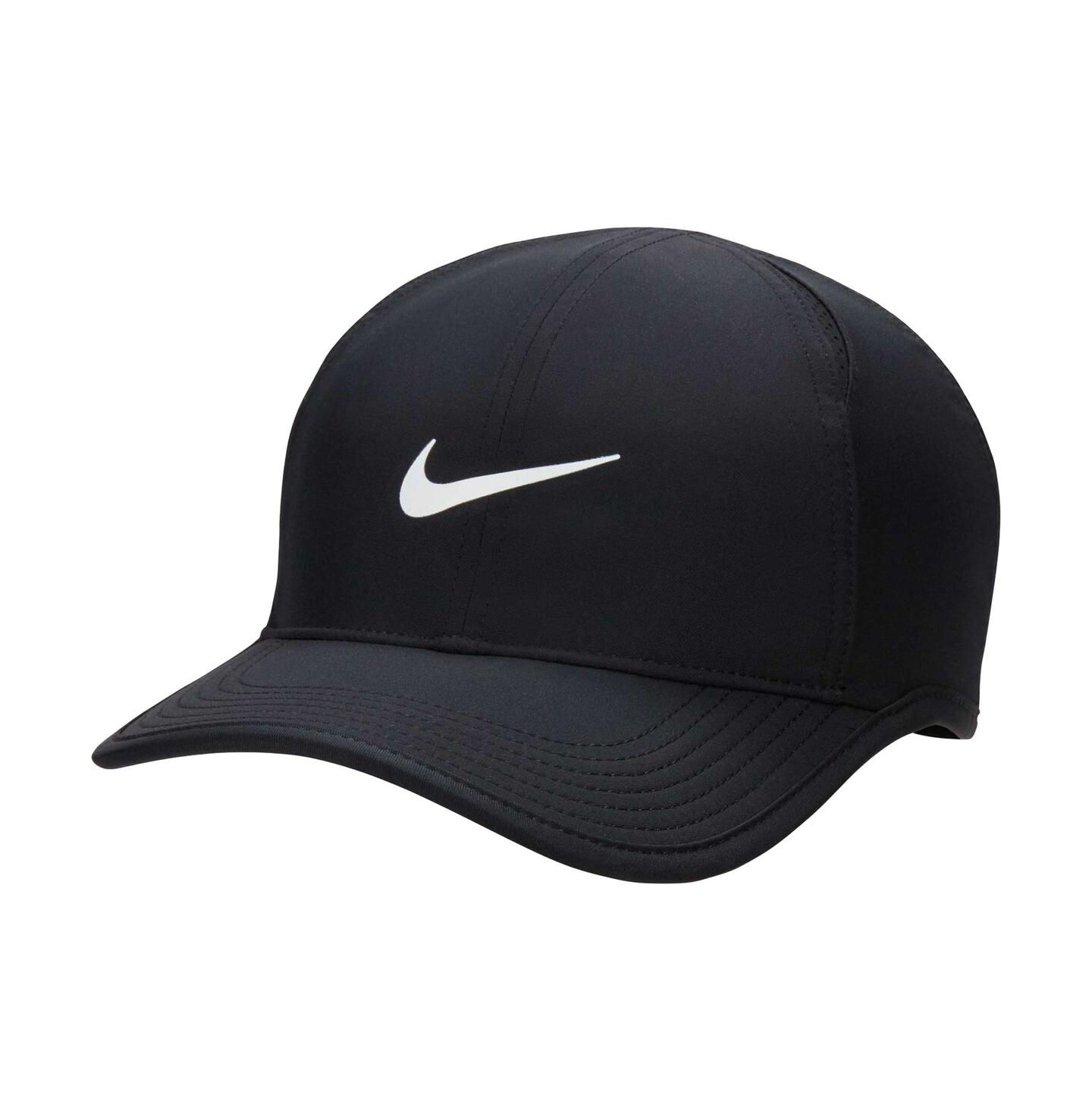 Мужская кепка Nike and Black Featherlight Club Performance Adjustable Hat — фото 1
