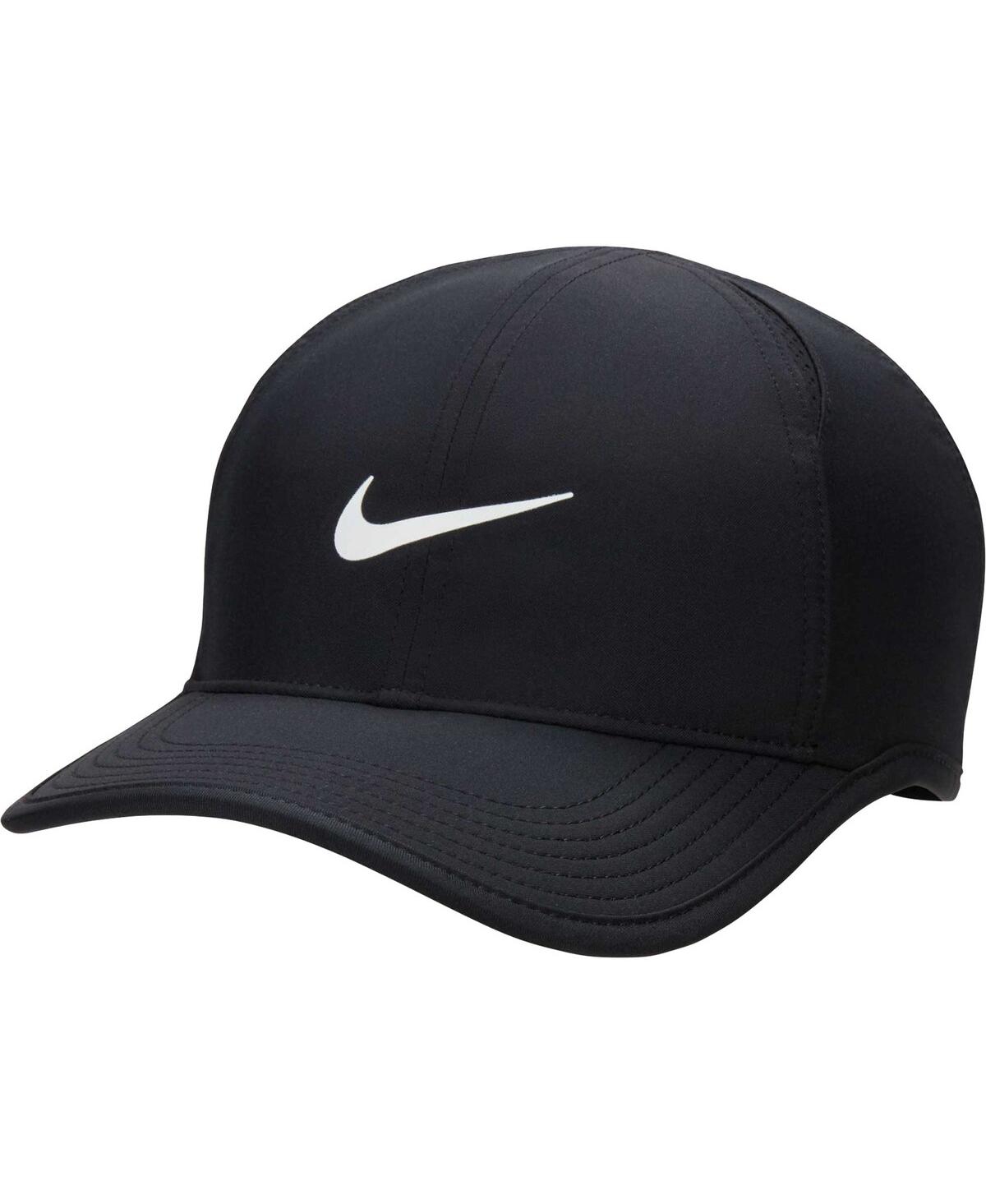 Nike Men's And Women's  Black Featherlight Club Performance Adjustable Hat