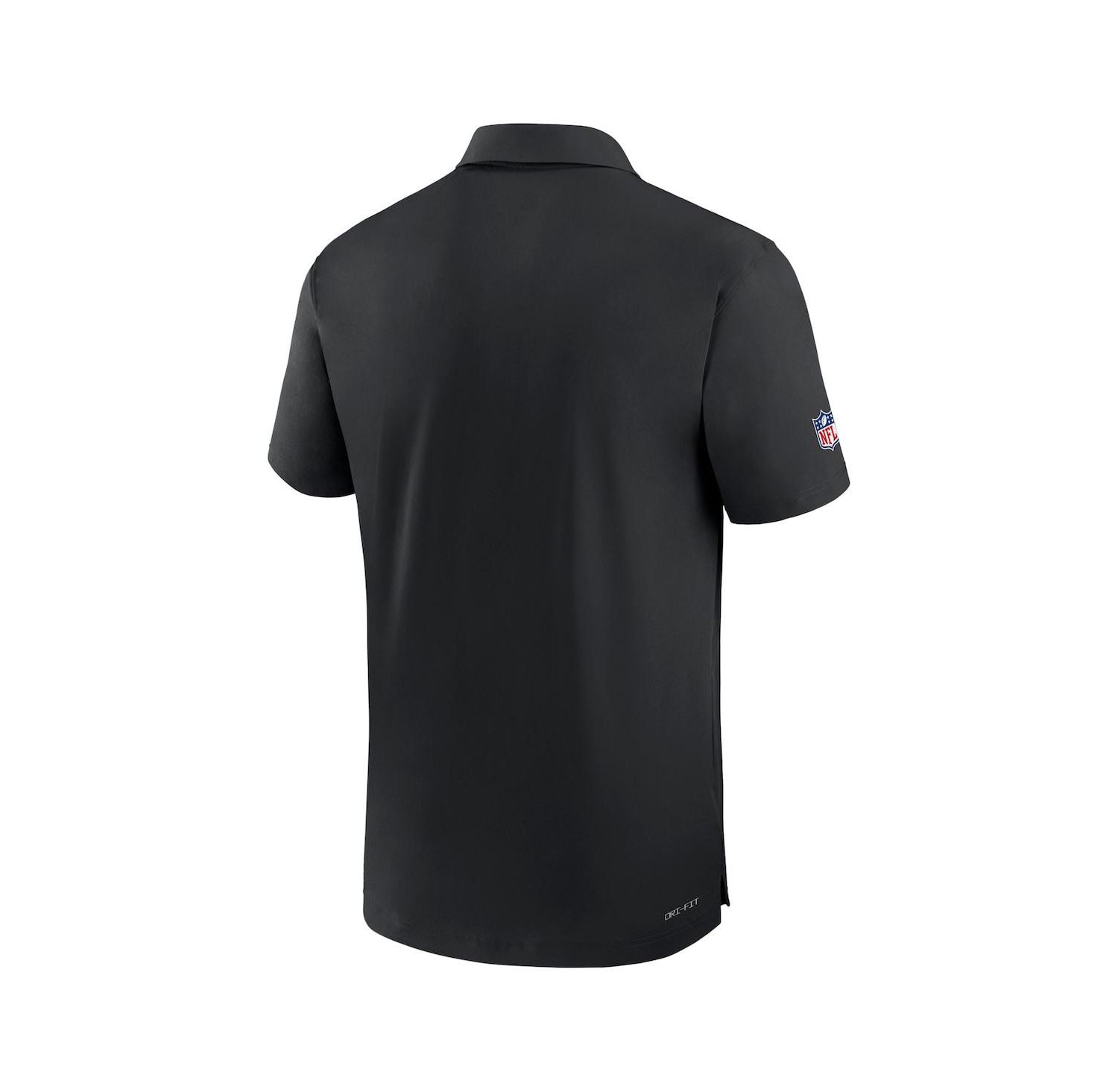 Men's Black Pittsburgh Steelers Sideline Coaches Performance Polo Shirt