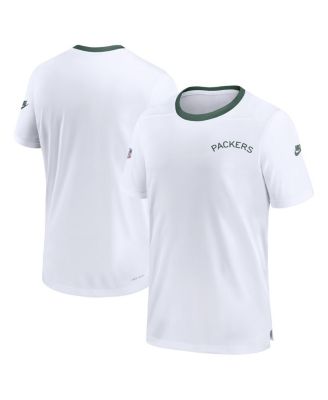 Men's White Green Bay Packers Sideline Coaches Alternate Performance T-shirt