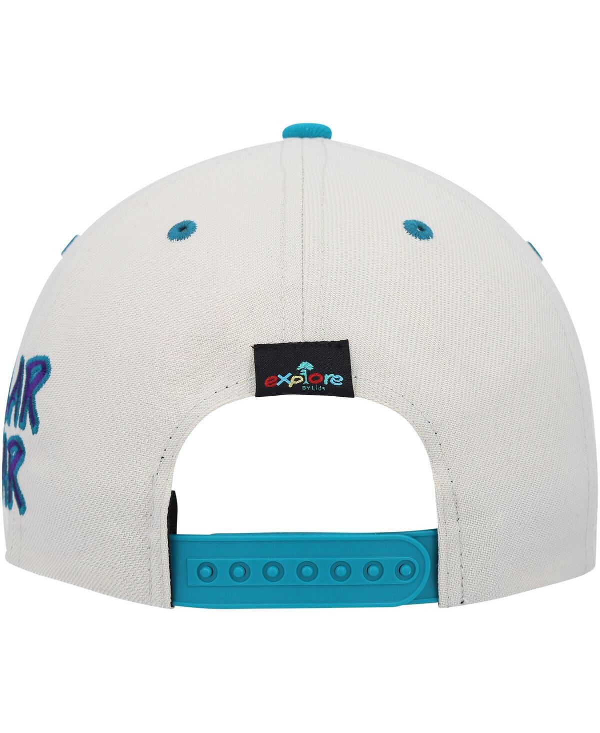 Shop Explore Big Boys And Girls  Cream  Polar Bear Snapback Hat