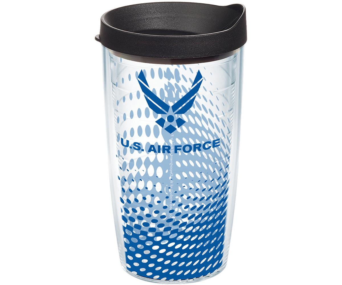 Tervis Tumbler Tervis Air Force Pattern Made In Usa Double Walled Insulated Tumbler Travel Cup Keeps Drinks Cold & In Open Miscellaneous