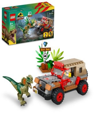 LEGO® Jurassic World 76958 Dilophosaurus Ambush Toy Building Set with ...