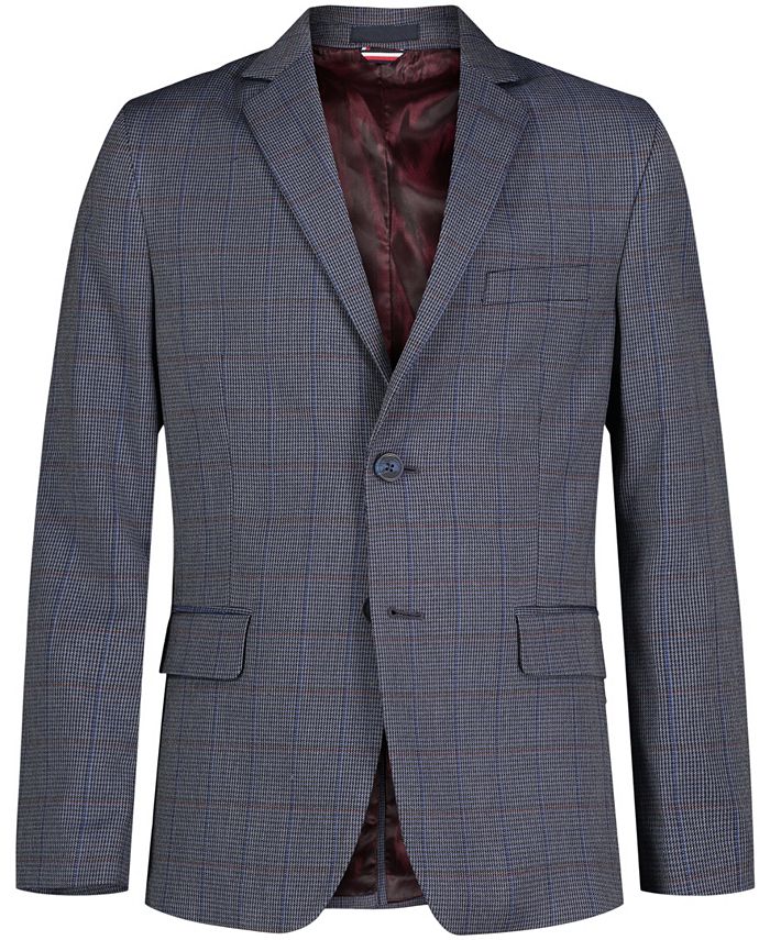 Tommy hilfiger houndstooth coat top
