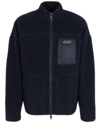A|X Armani Exchange Men's Fleece Jacket - Macy's