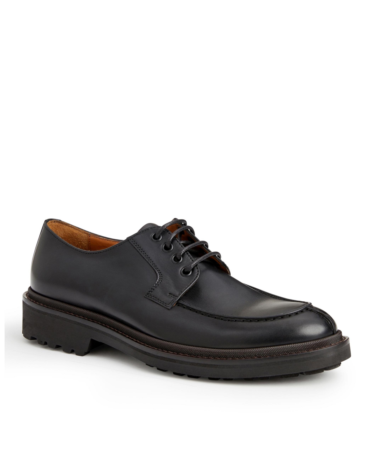 Shop Bruno Magli Men's Tyler Lace-up Shoes In Black
