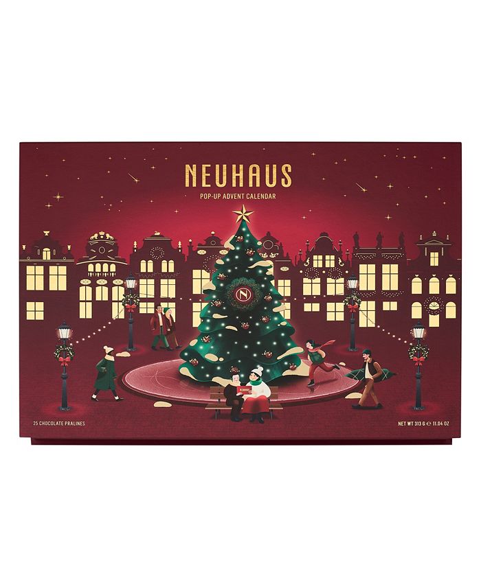 Neuhaus Holiday Pop-Up Chocolate Advent Calendar, 25 Piece - Macy's