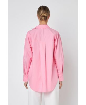 Women's OVERSIZE COLLARED SHIRT