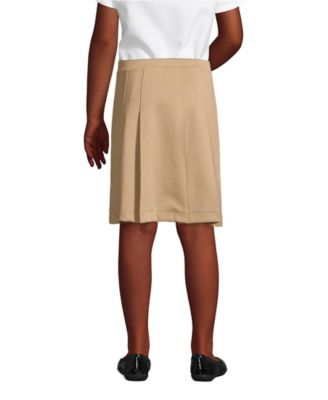 Little Girls Ponte Pleat Skirt Top of Knee