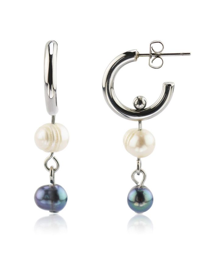 Rebl Jewelry Echo Pearl Earrings Macy's