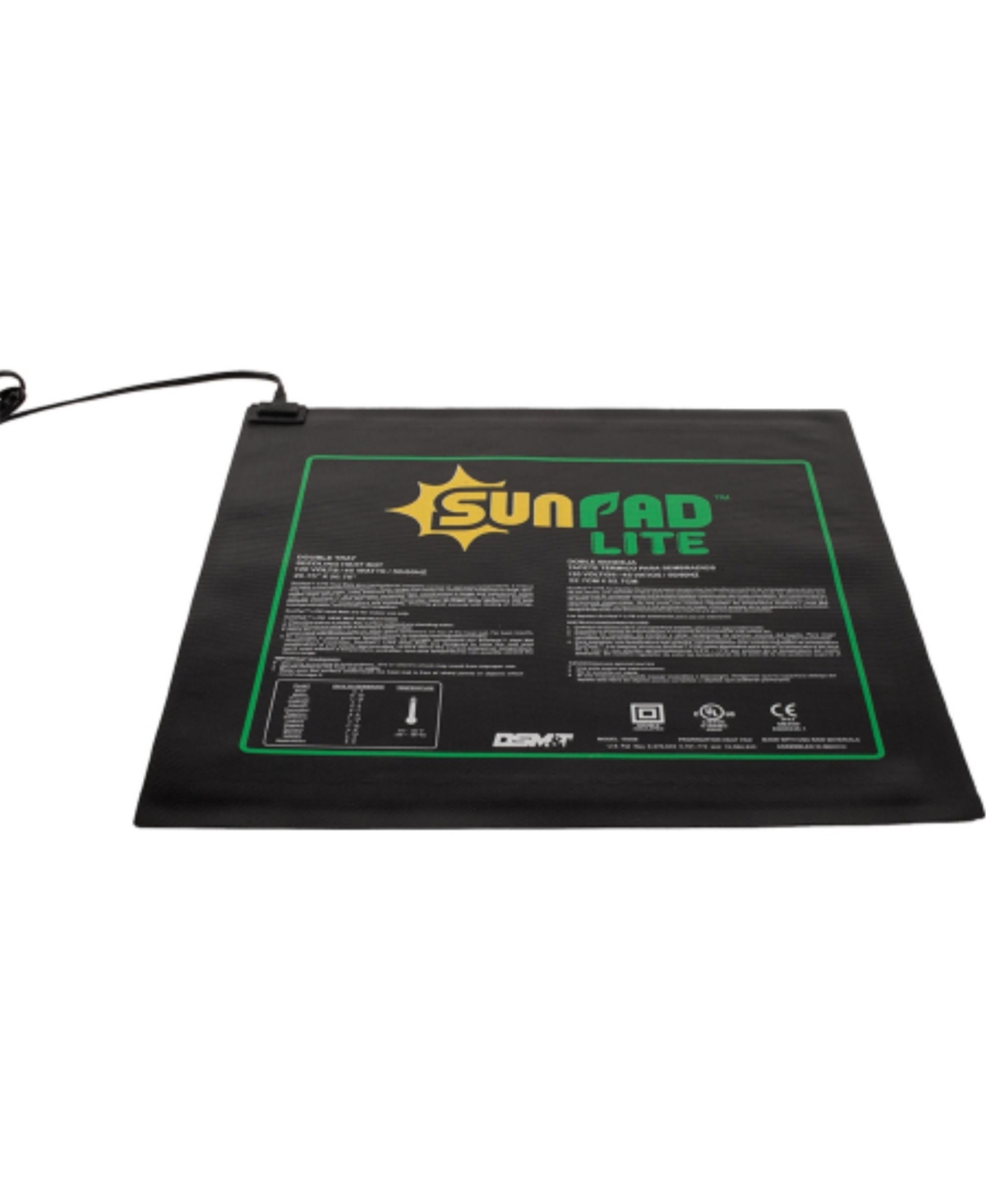 SunPad Lite 45W Propagation Heating Mat for Seeds, 20.75 Inches x 20.75 Inches