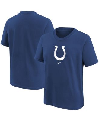 Big Boys Royal Indianapolis Colts Logo T-shirt