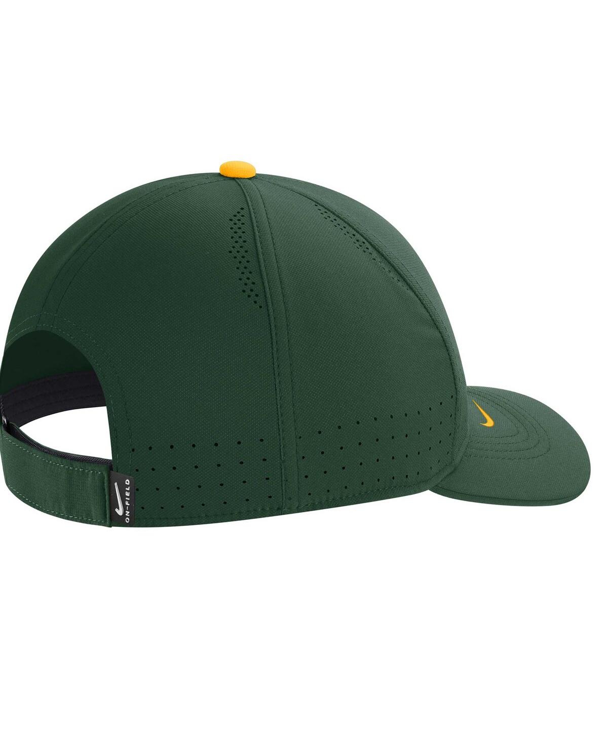 Shop Nike Men's  Green Ndsu Bison 2022 Sideline Legacy91 Performance Adjustable Hat