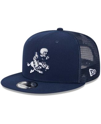 Men's Navy Dallas Cowboys Retro Joe Main Trucker 9FIFTY Snapback Hat
