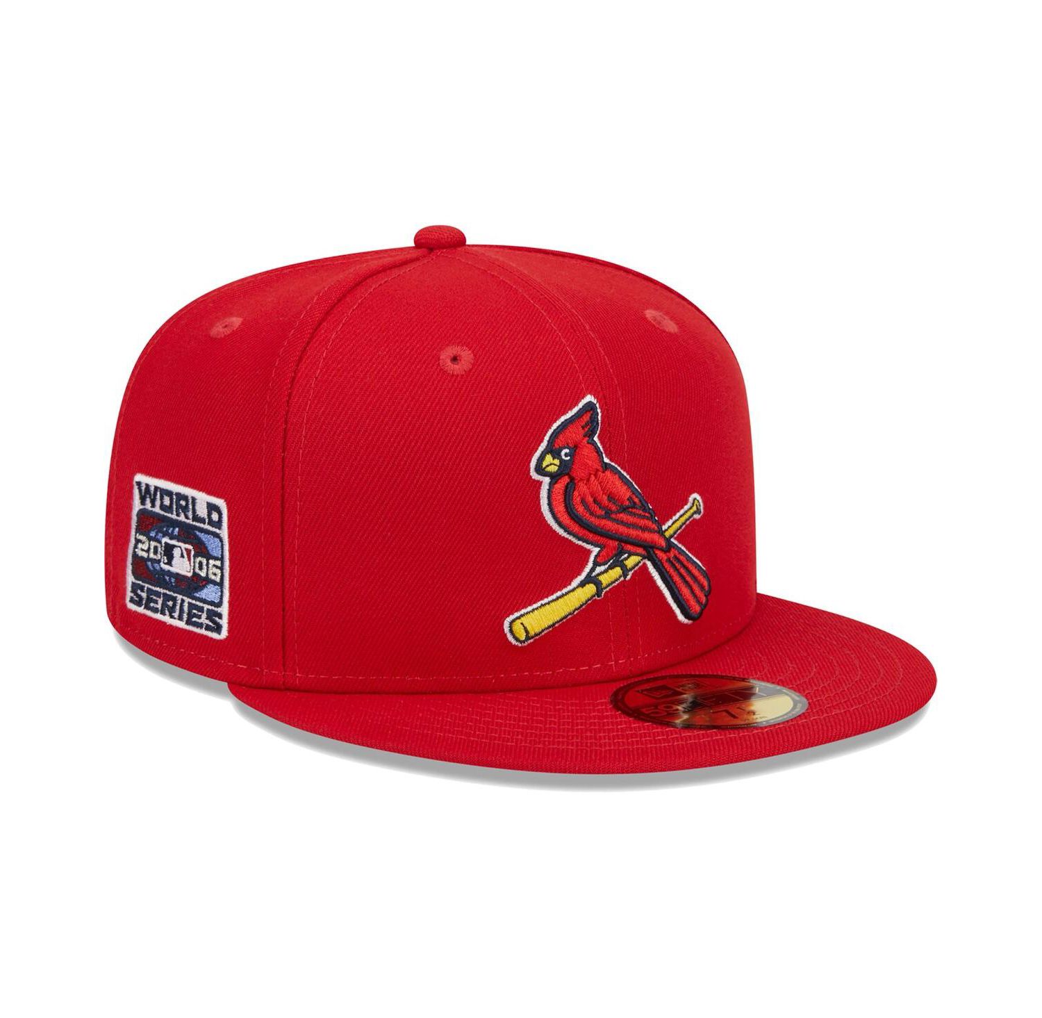 Men's Red St. Louis Cardinals Alternate Logo 2006 World Series Team Color 59FIFTY Fitted Hat