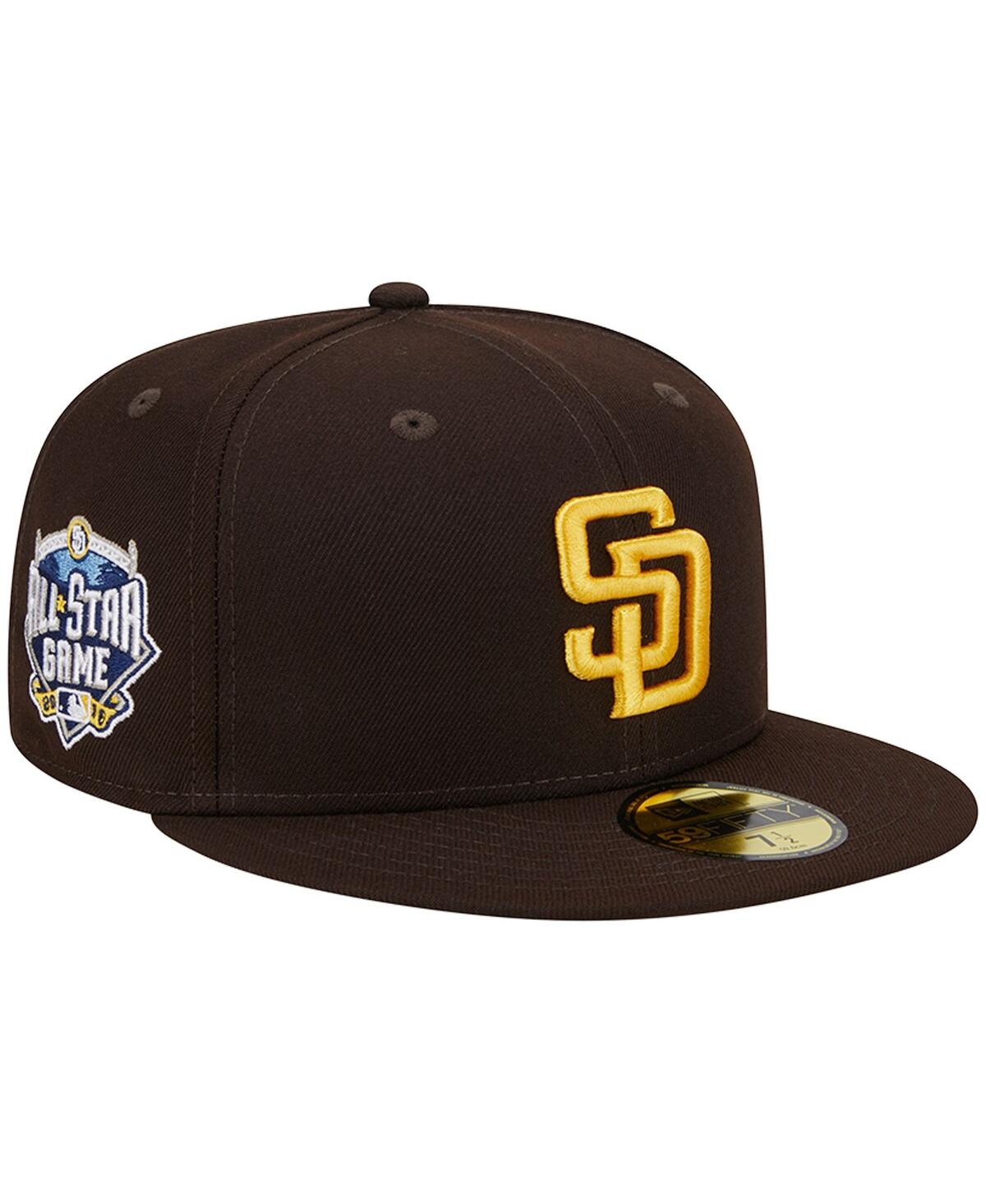 Shop New Era Men's  Brown San Diego Padres 2016 Mlb All-star Game Team Color 59fifty Fitted Hat