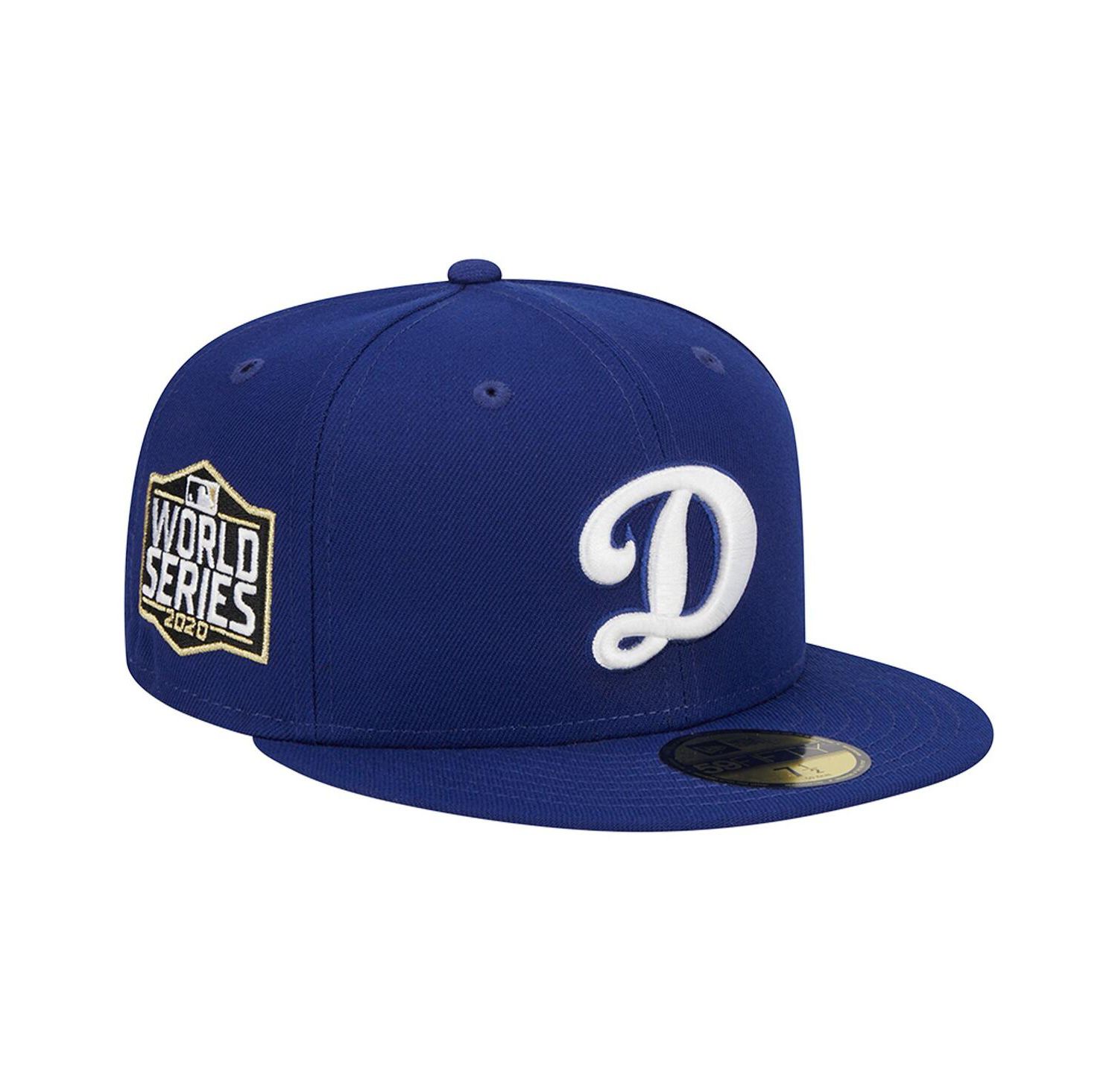 Men's Royal Los Angeles Dodgers Alternate Logo 2020 World Series Team Color 59FIFTY Fitted Hat