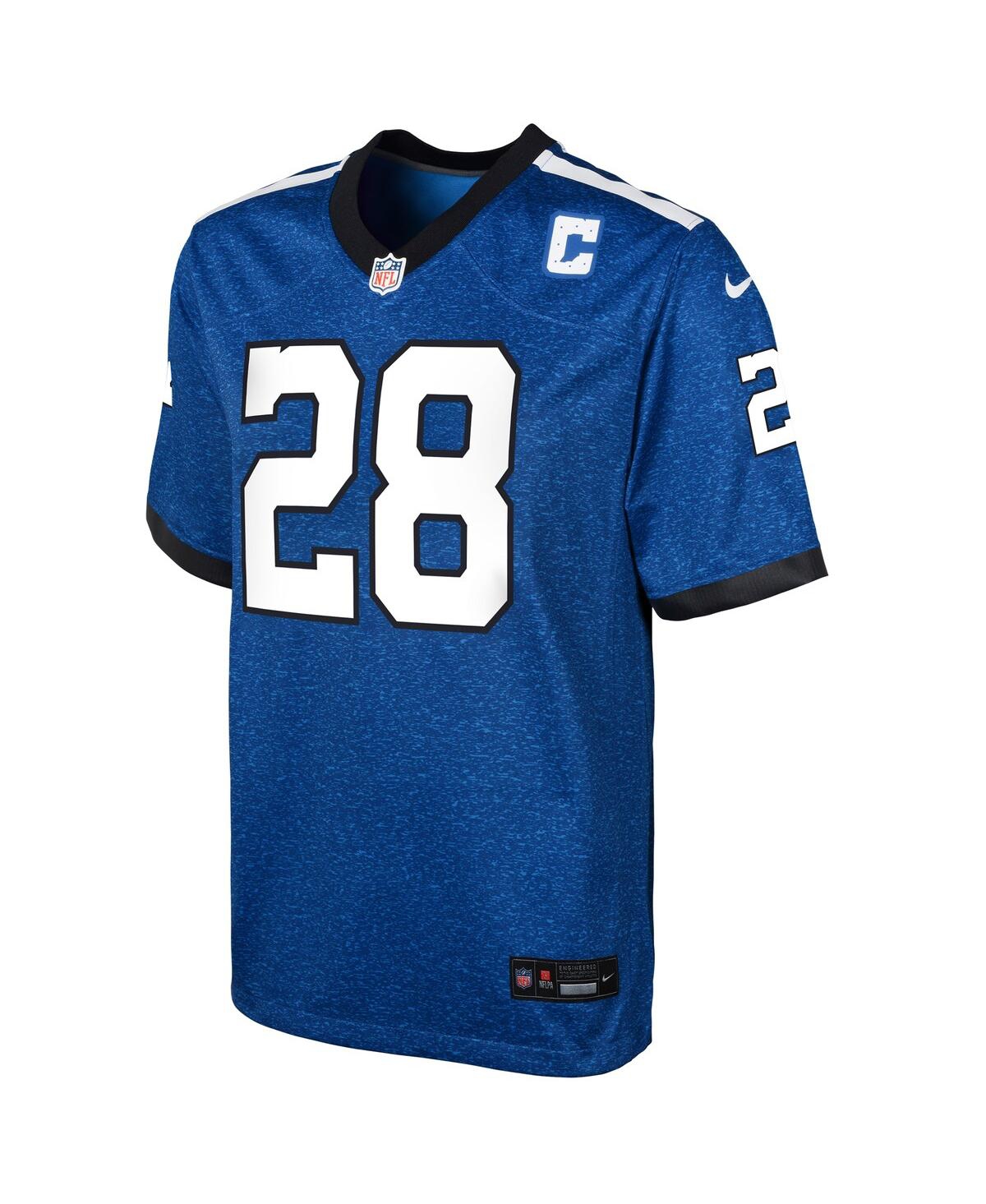 Nike Big Boys Jonathan Taylor Indianapolis Colts Indiana Nights Alternate Game Jersey -Black