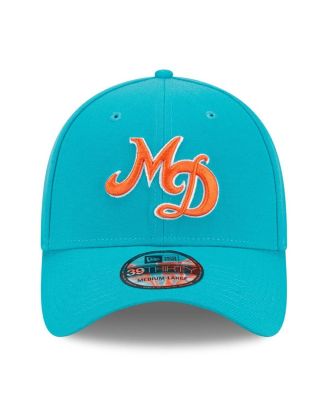 Men's Aqua Miami Dolphins City Originals 39THIRTY Flex Hat
