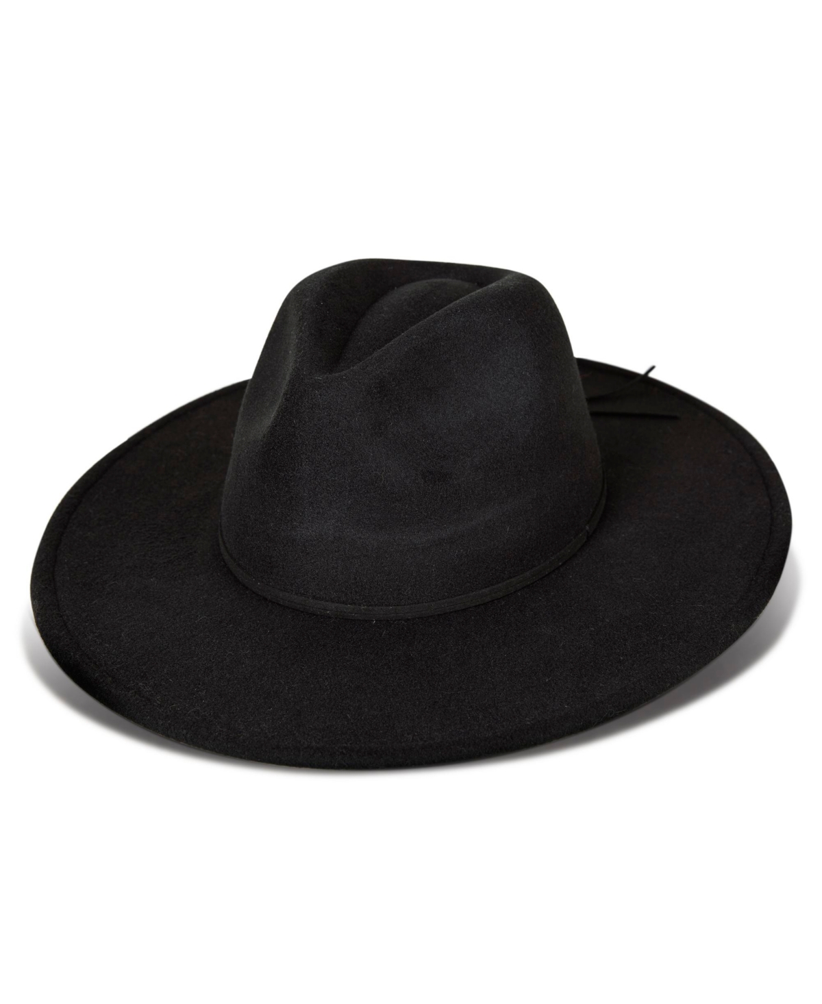 Shop Lucky Brand Women's Wide Brim Ranger Hat In Black