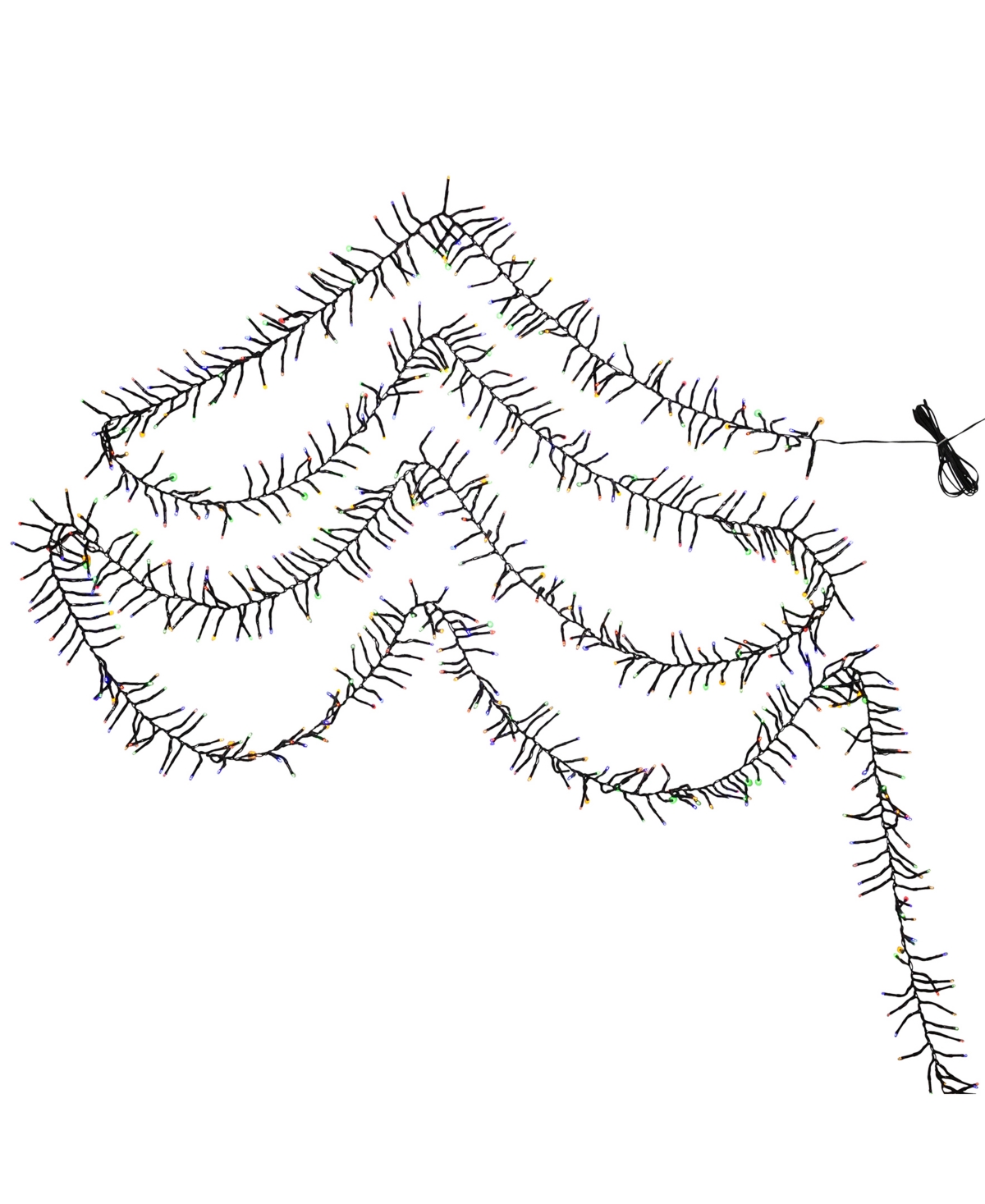 Kurt Adler 1000-Light Cluster Garland with 3mm Led Bulbs