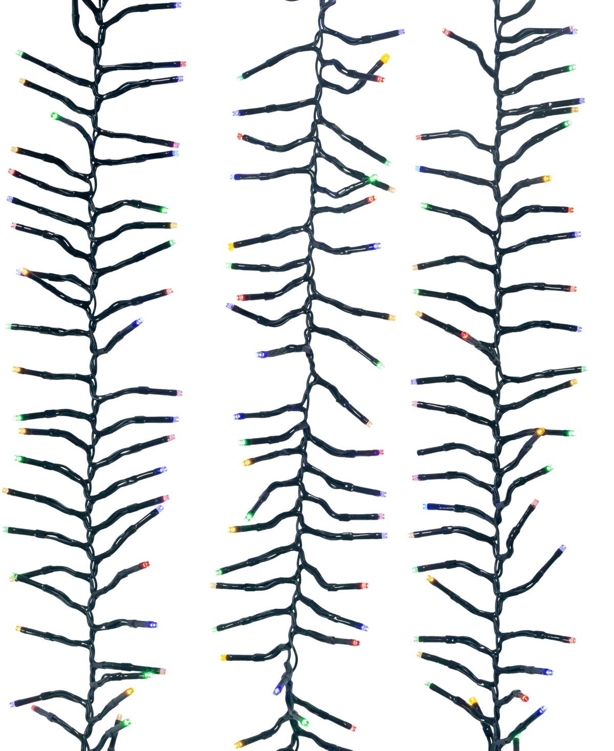 Kurt Adler 1000-Light Cluster Garland with 3mm Led Bulbs