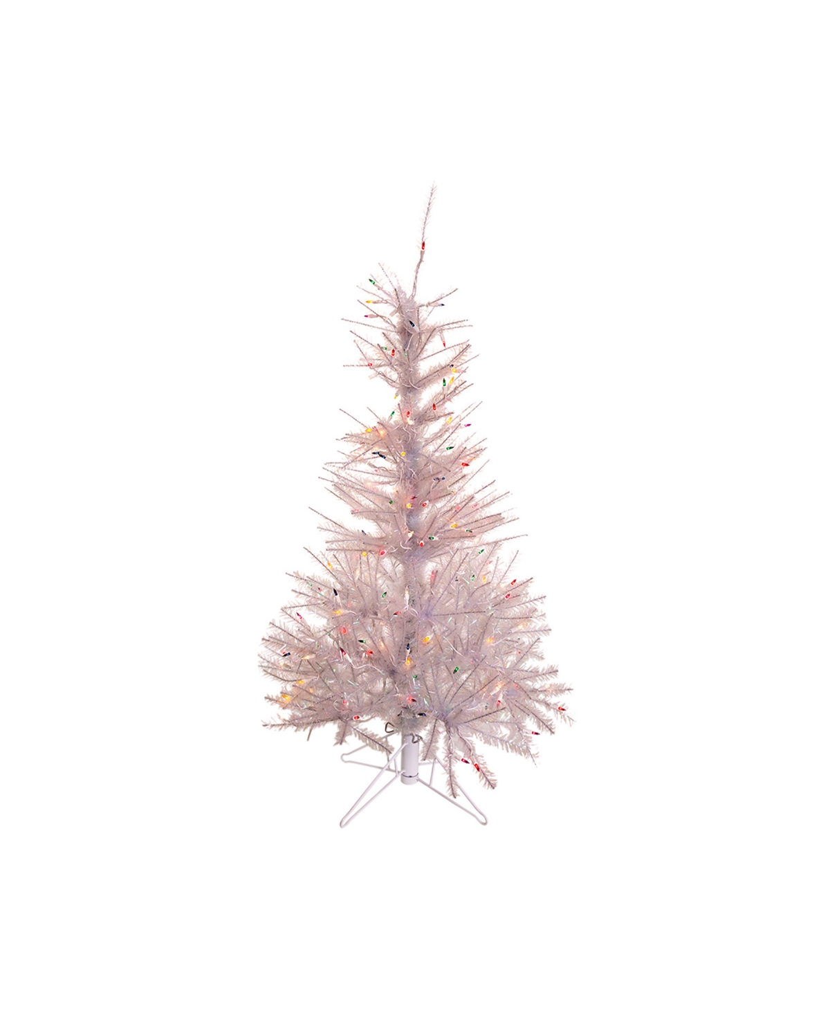 Kurt Adler Pre-Lit Glisten Pine Tree and Lights