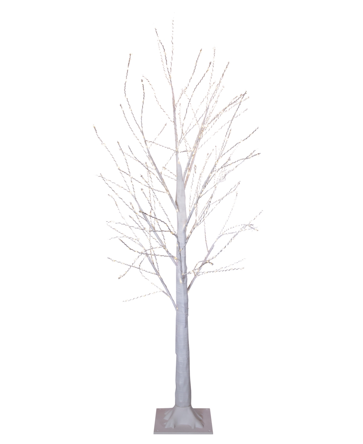 Kurt Adler 4' Winter Twig Tree With 500 Warm Lights In White