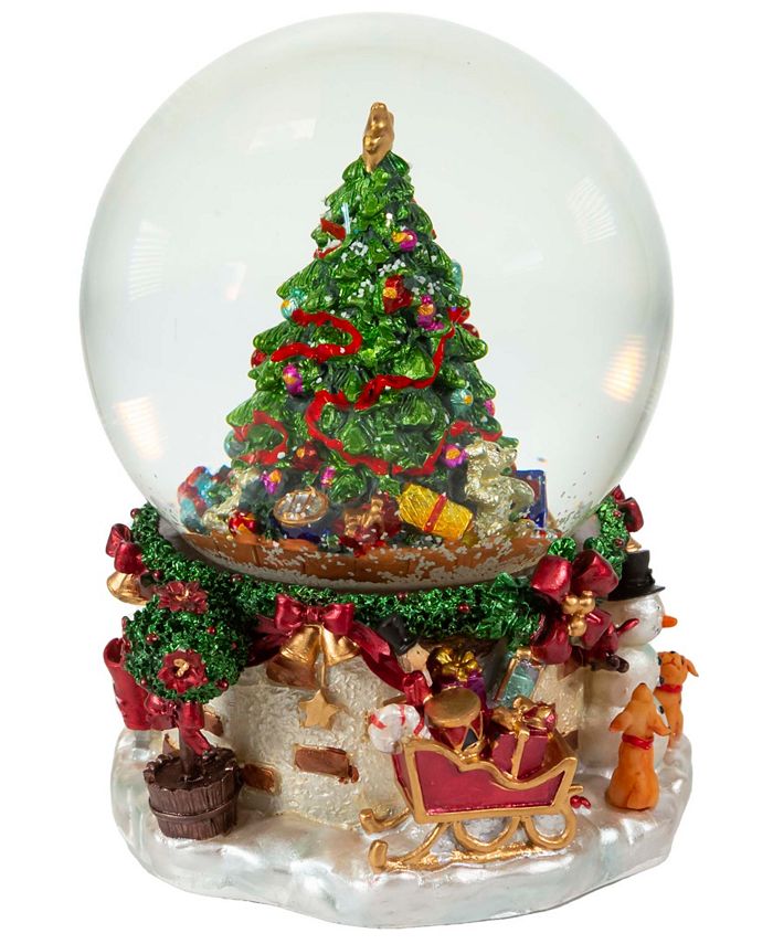 Kurt Adler 120mm Musical Christmas Tree Water Globe Macy's