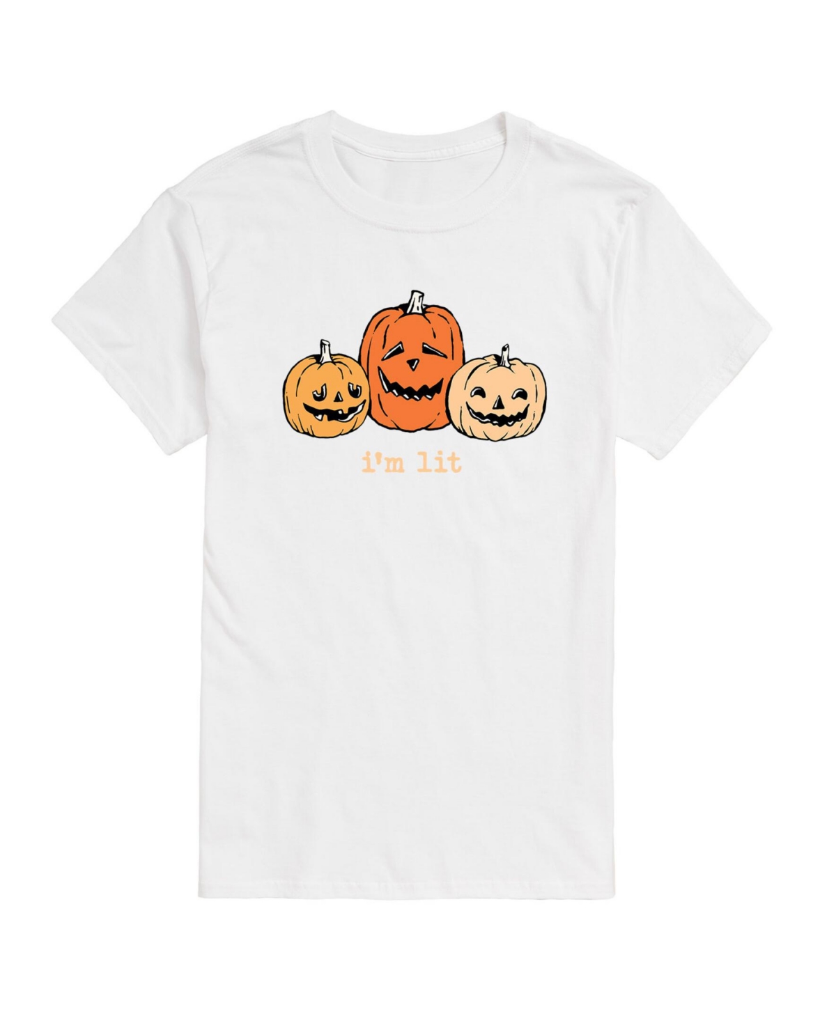 Airwaves Men's Instant Message Halloween Short Sleeve T-shirt In White