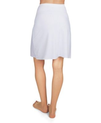 Women's Seamless High-Waisted Bonded Half Slip Skirt