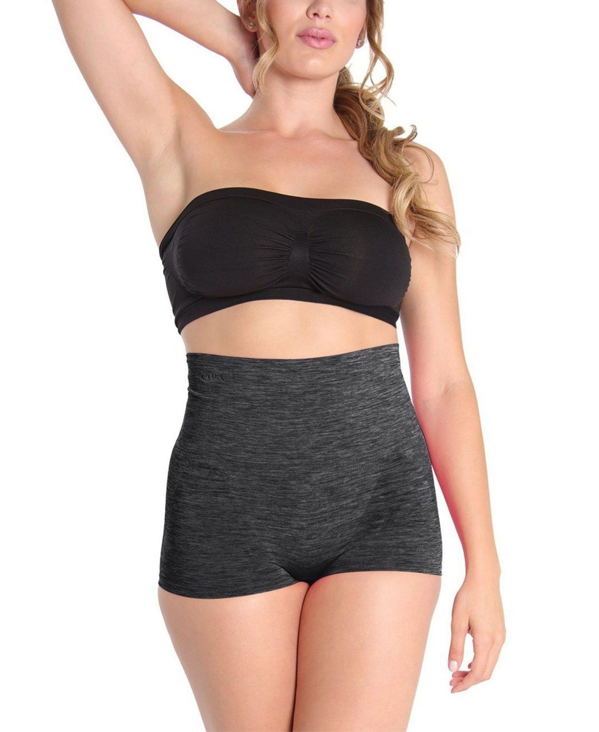 Women's High-Waisted Seamless Shaping Boy Shorts - Surf the Web