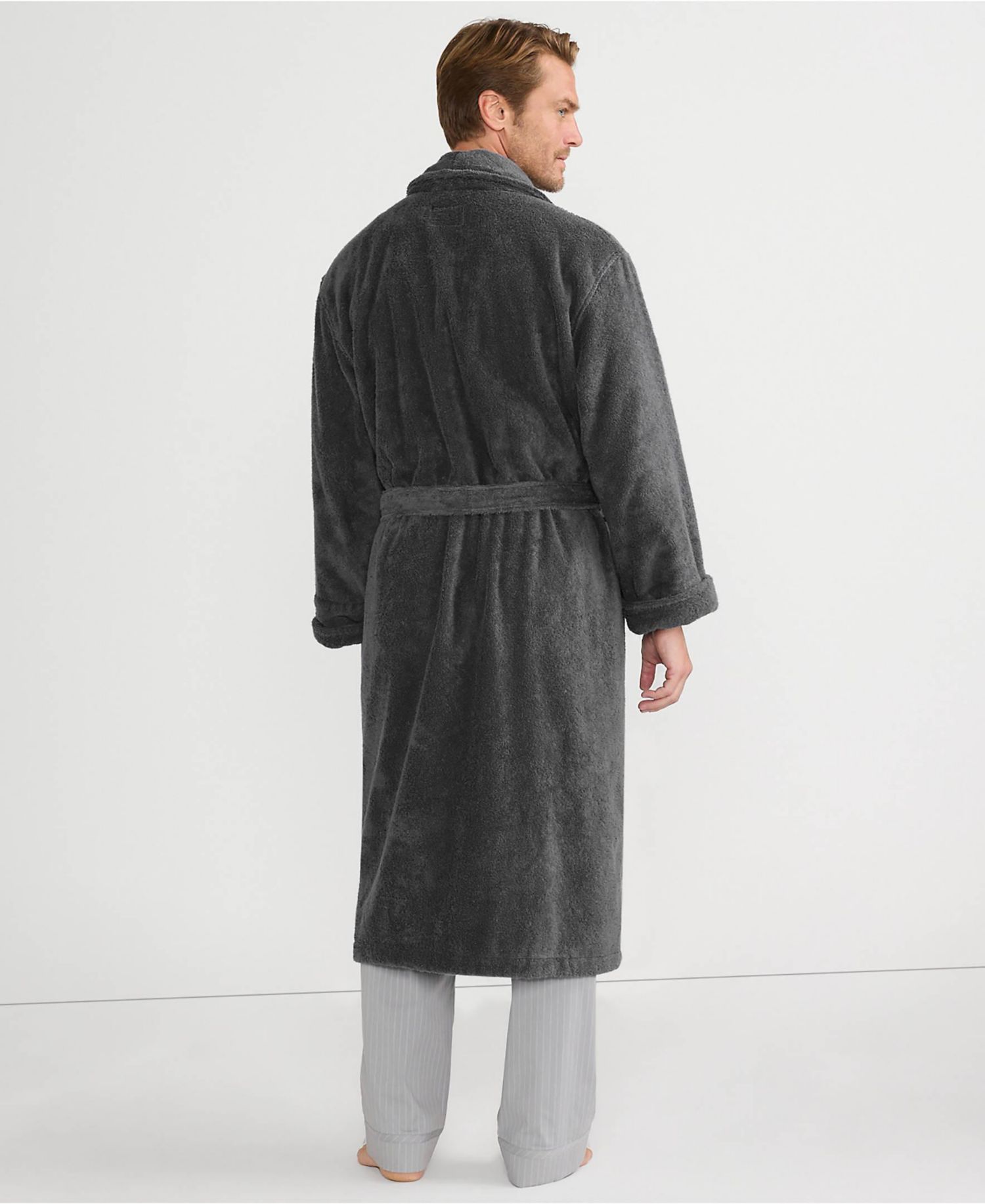 Big & Tall Calf Length Turkish Terry Robe