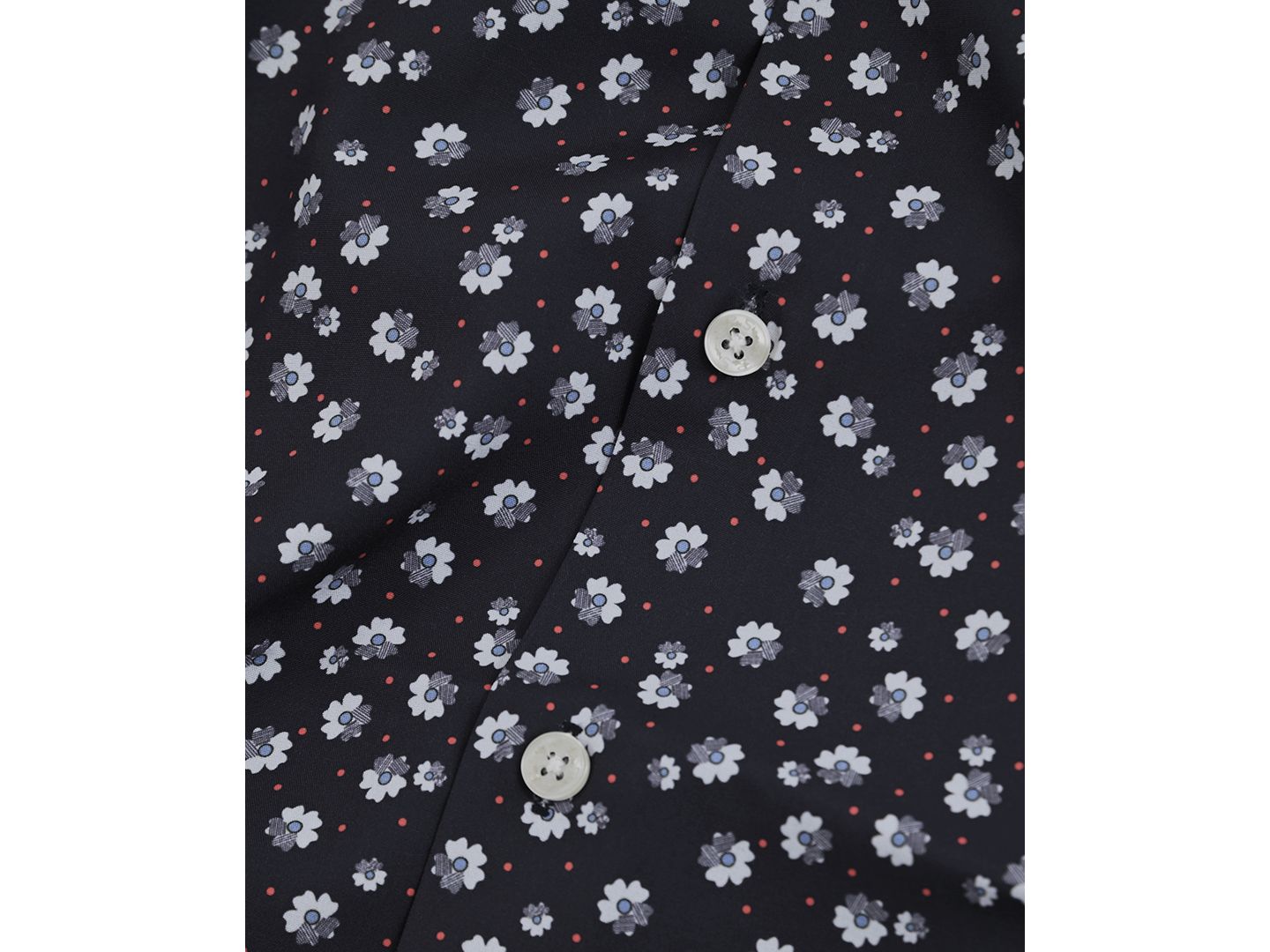 Мужская рубашка Ben Sherman Slim-Fit, цвет: Тёмно-синий — фото 3