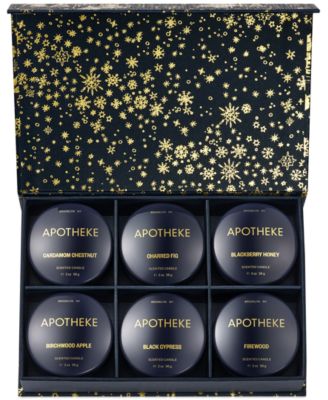 APOTHEKE 6-Pc. Winter Discovery Mini Scented Candle Gift Set